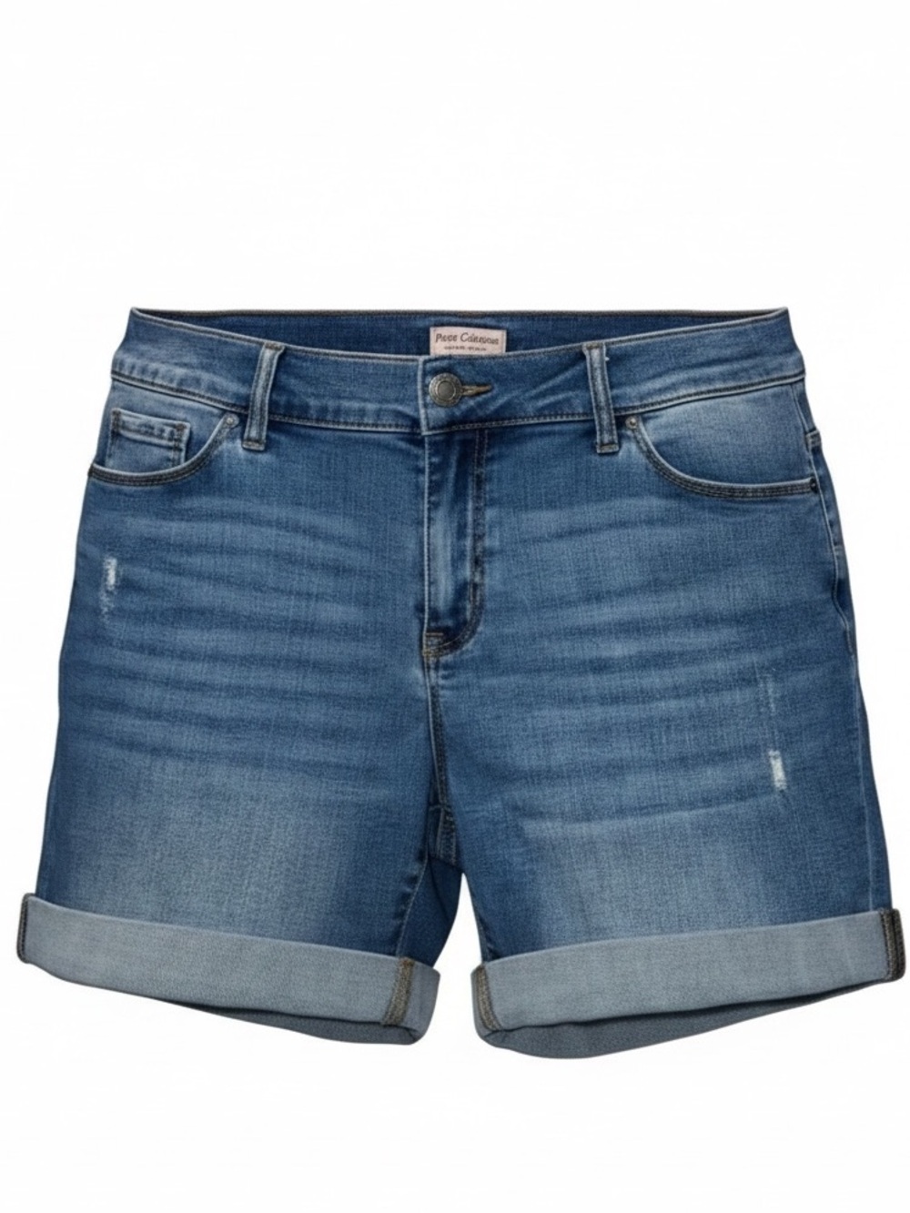 Juicy Couture Cuffed Denim Shorts Womens size 12